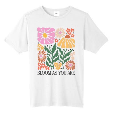 Boho Summer Flower Botanical Nature Lover Floral Wildflower Tall Fusion ChromaSoft Performance T-Shirt