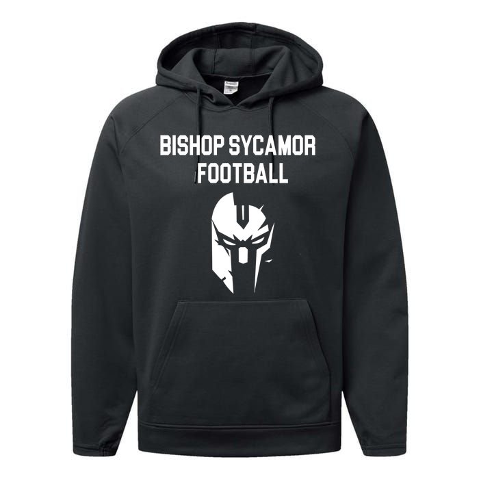 Bishop Sycamore Football Spartan Performance Fleece Hoodie