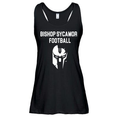 Bishop Sycamore Football Spartan Ladies Essential Flowy Tank