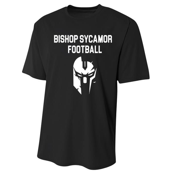 Bishop Sycamore Football Spartan Performance Sprint T-Shirt