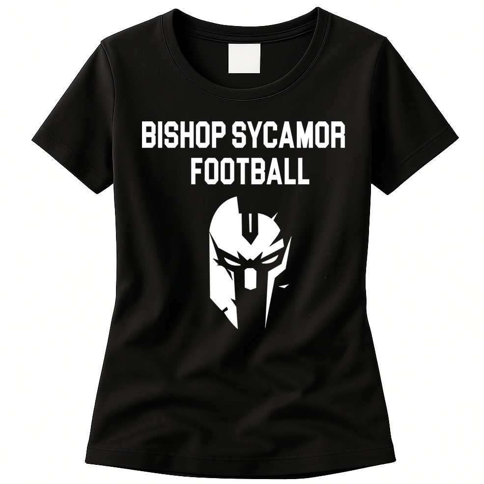 Bishop Sycamore Football Spartan Womens T-Shirt