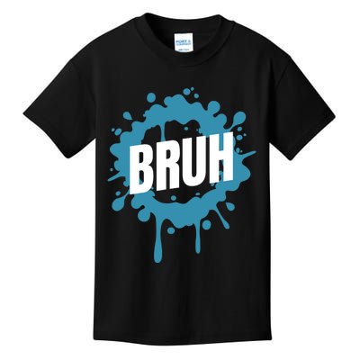 Bruh Slang Funny Meme Saying Teens Meme Bruh Kids T-Shirt