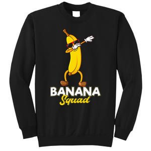 Banana Squad Funny Dabbing Banana Food & Dab Dab Sweatshirt