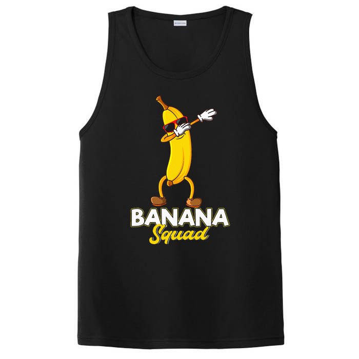 Banana Squad Funny Dabbing Banana Food & Dab Dab PosiCharge Competitor Tank