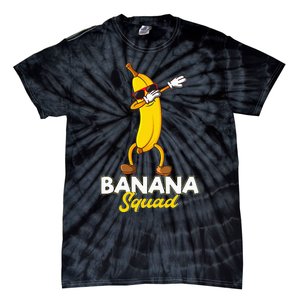 Banana Squad Funny Dabbing Banana Food & Dab Dab Tie-Dye T-Shirt