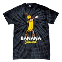 Banana Squad Funny Dabbing Banana Food & Dab Dab Tie-Dye T-Shirt