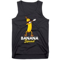 Banana Squad Funny Dabbing Banana Food & Dab Dab Tank Top