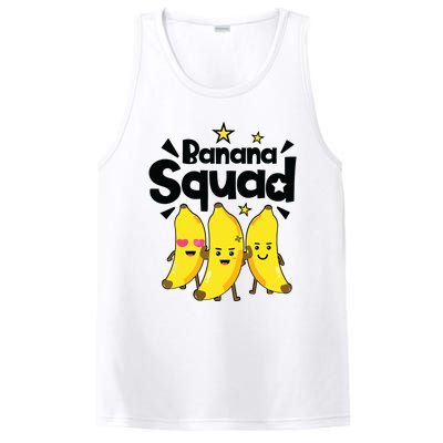 Banana Squad Funny Men Women Boy Vegan Fruit Food Lovers PosiCharge Competitor Tank