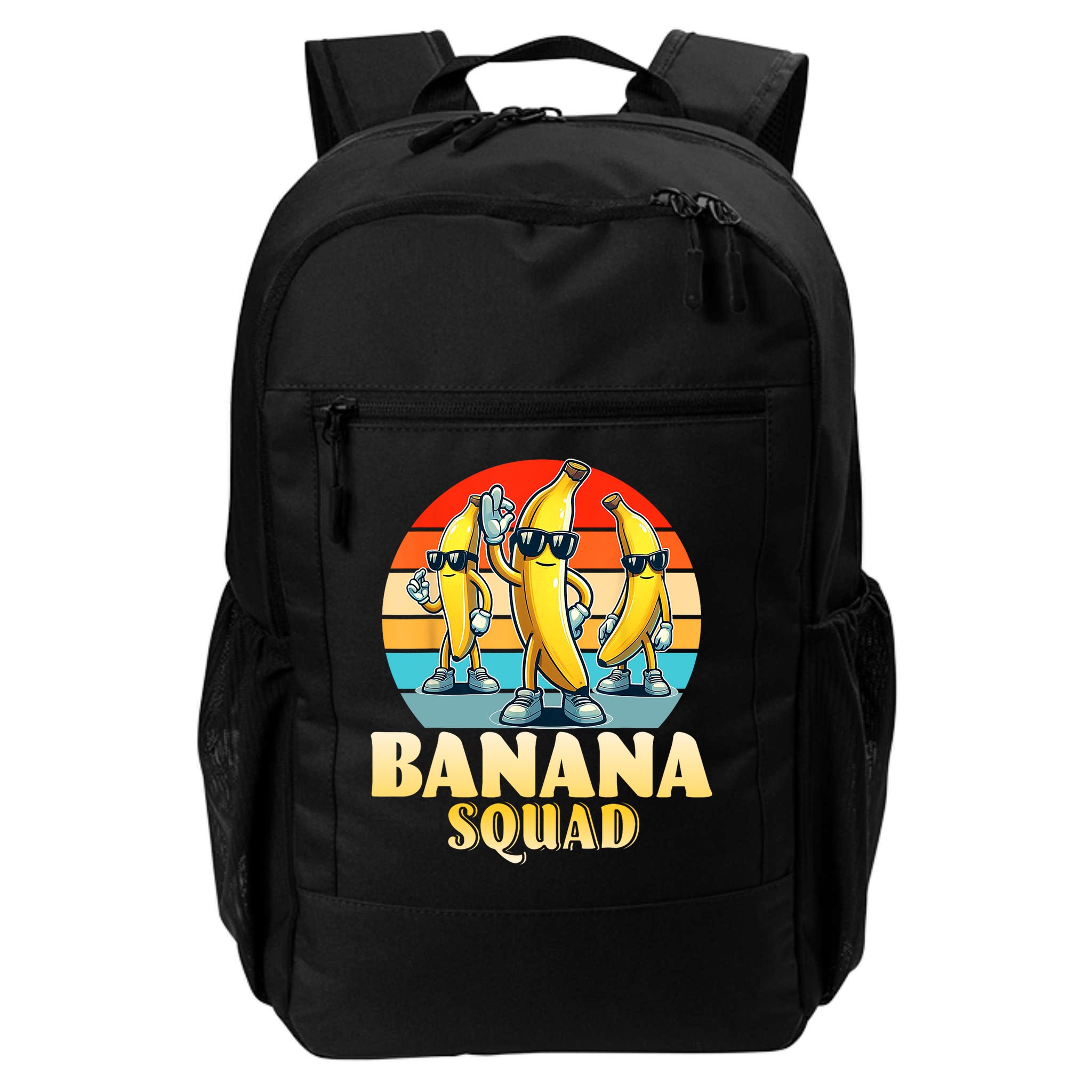 Banana Squad Funny Yellow Banana Lover Fruit Backpack