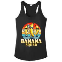 Banana Squad Funny Yellow Banana Lover Fruit Ladies PosiCharge Competitor Racerback Tank