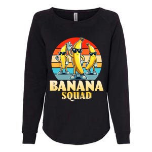 Banana Squad Funny Yellow Banana Lover Fruit Womens California Wash Sweatshirt