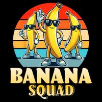 Banana Squad Funny Yellow Banana Lover Fruit Toddler Hoodie