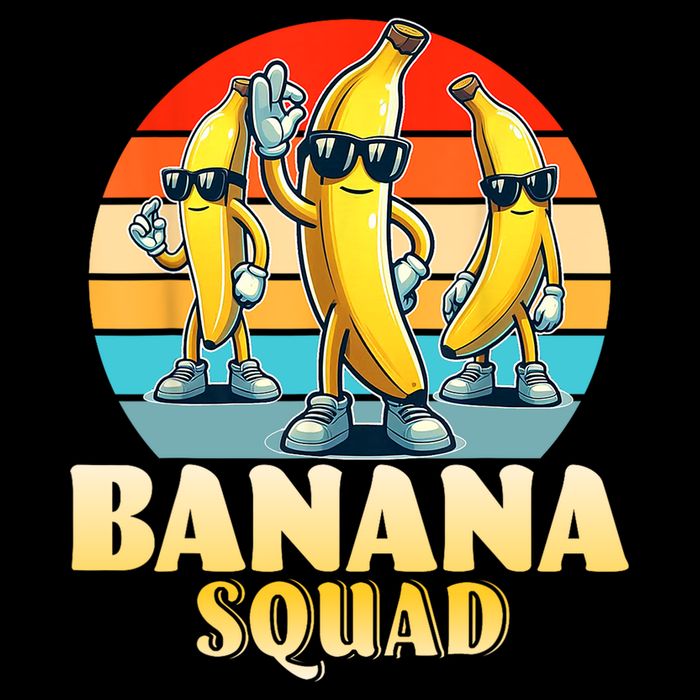 Banana Squad Funny Yellow Banana Lover Fruit Toddler Hoodie