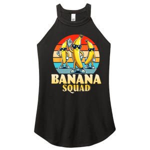 Banana Squad Funny Yellow Banana Lover Fruit Women's Perfect Tri Rocker Tank