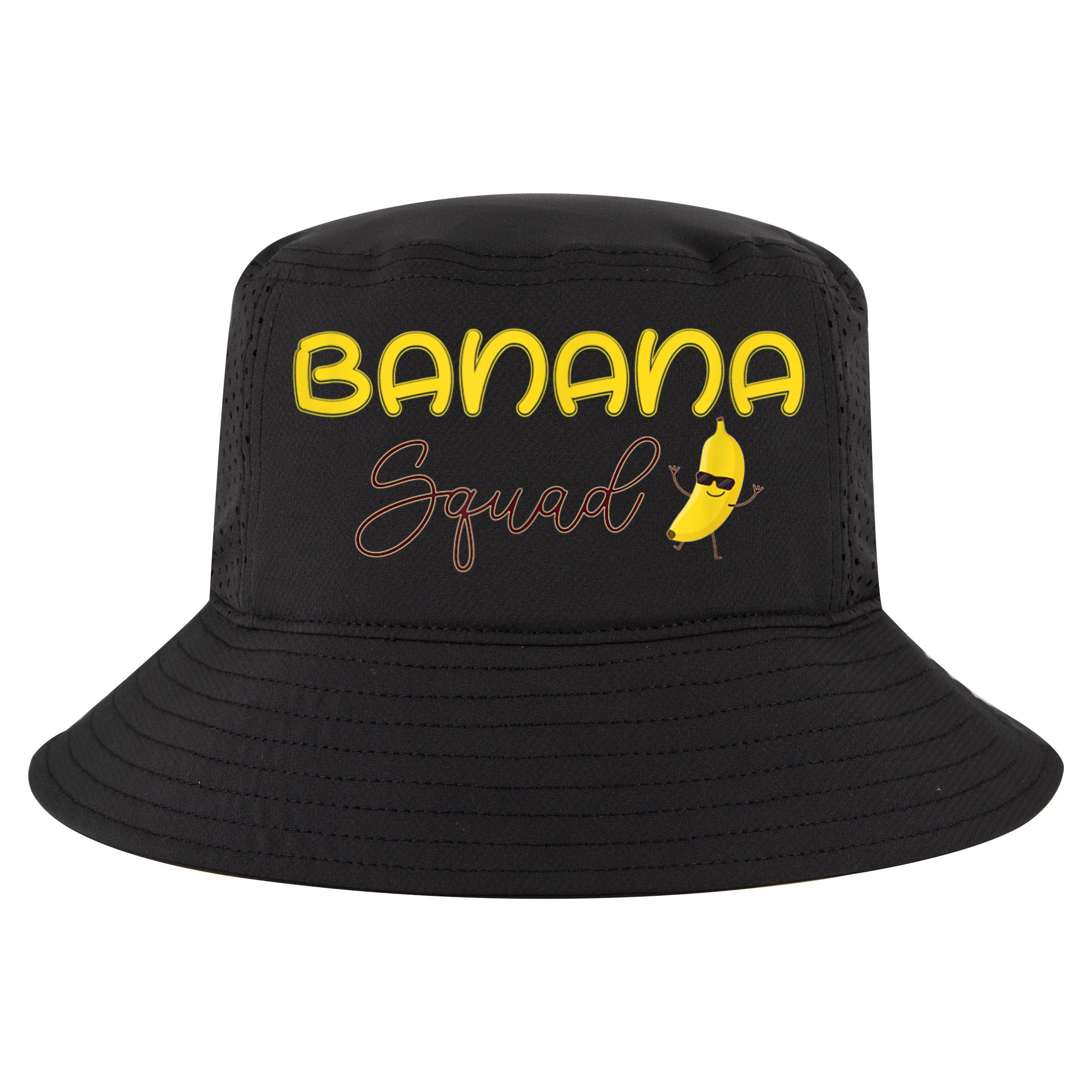 Banana Squad Funny Banana Outfit Fruit Lover Gift Cool Comfort Performance Bucket Hat