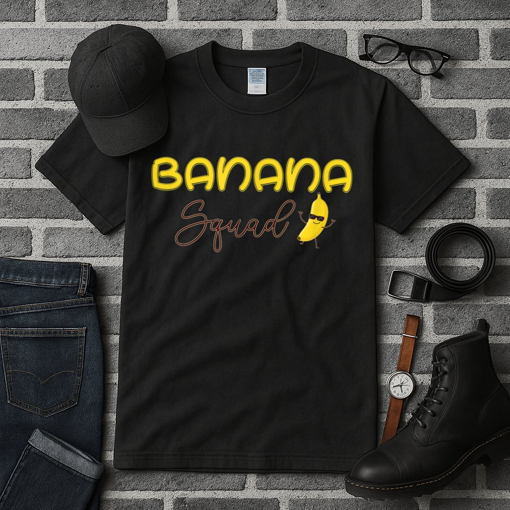 Banana Squad Funny Banana Outfit Fruit Lover Gift Tall T-Shirt