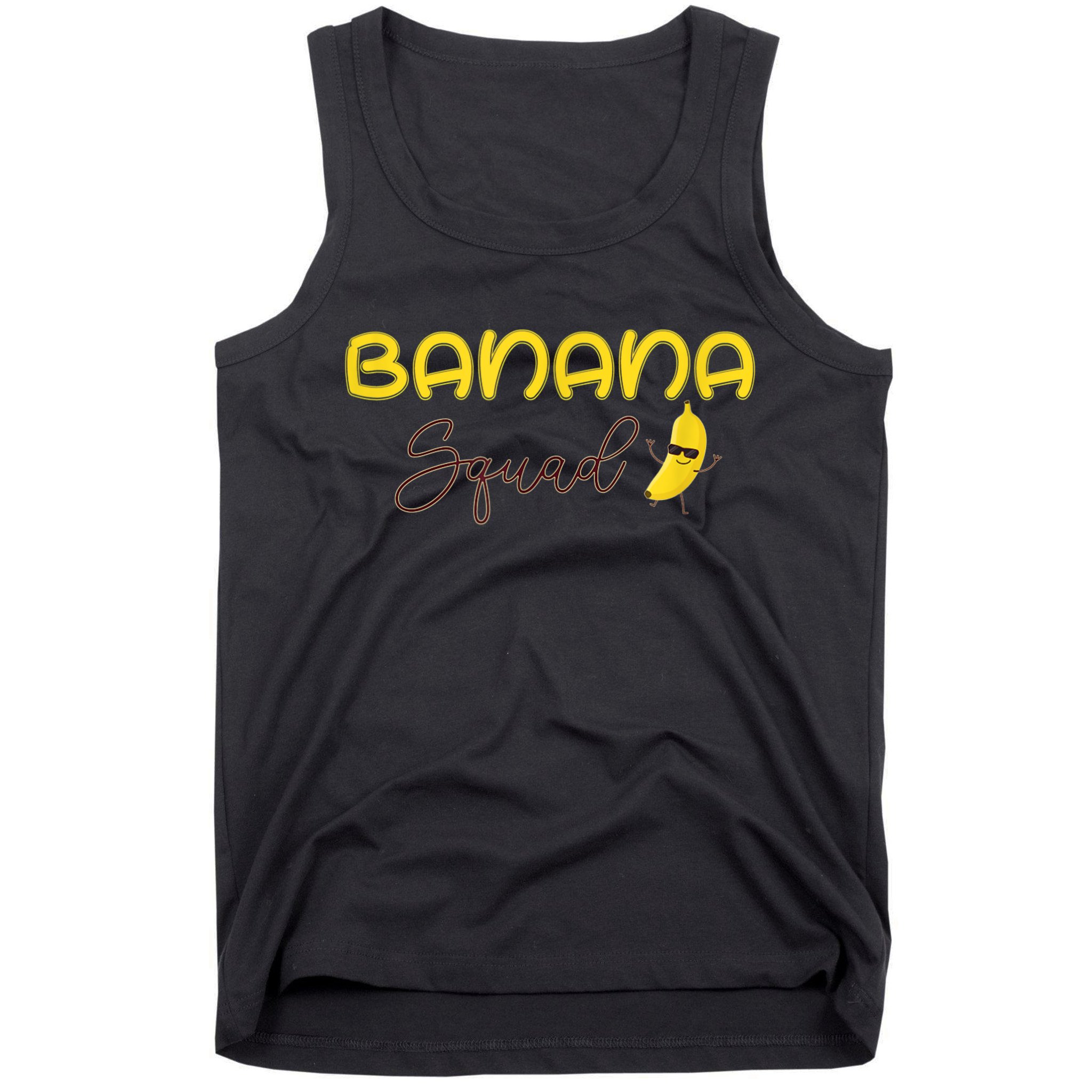 Banana Squad Funny Banana Outfit Fruit Lover Gift Tank Top