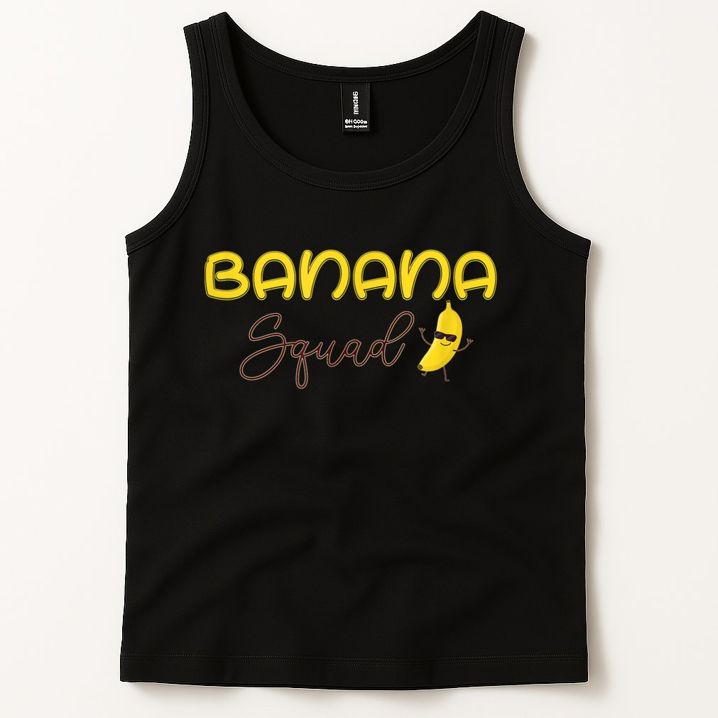 Banana Squad Funny Banana Outfit Fruit Lover Gift Tank Top