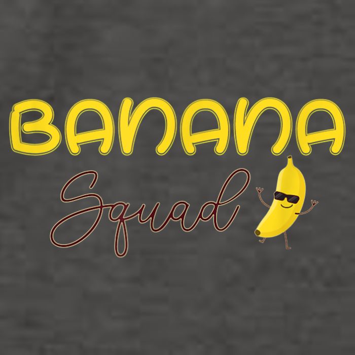 Banana Squad Funny Banana Outfit Fruit Lover Gift Vector Backpack