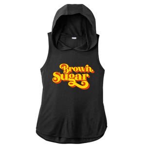 Brown Sugar! Gift For Black Women Ladies PosiCharge Tri-Blend Wicking Draft Hoodie Tank