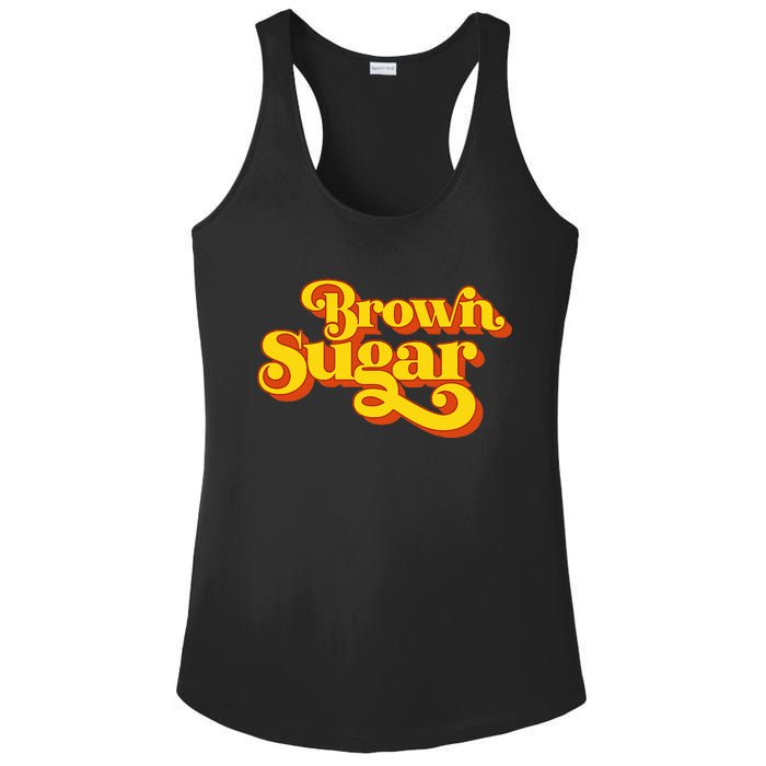 Brown Sugar! Gift For Black Women Ladies PosiCharge Competitor Racerback Tank