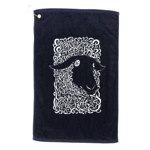 Black Sheepp Goth Antisocial Punk Tee Shirts Platinum Collection Golf Towel