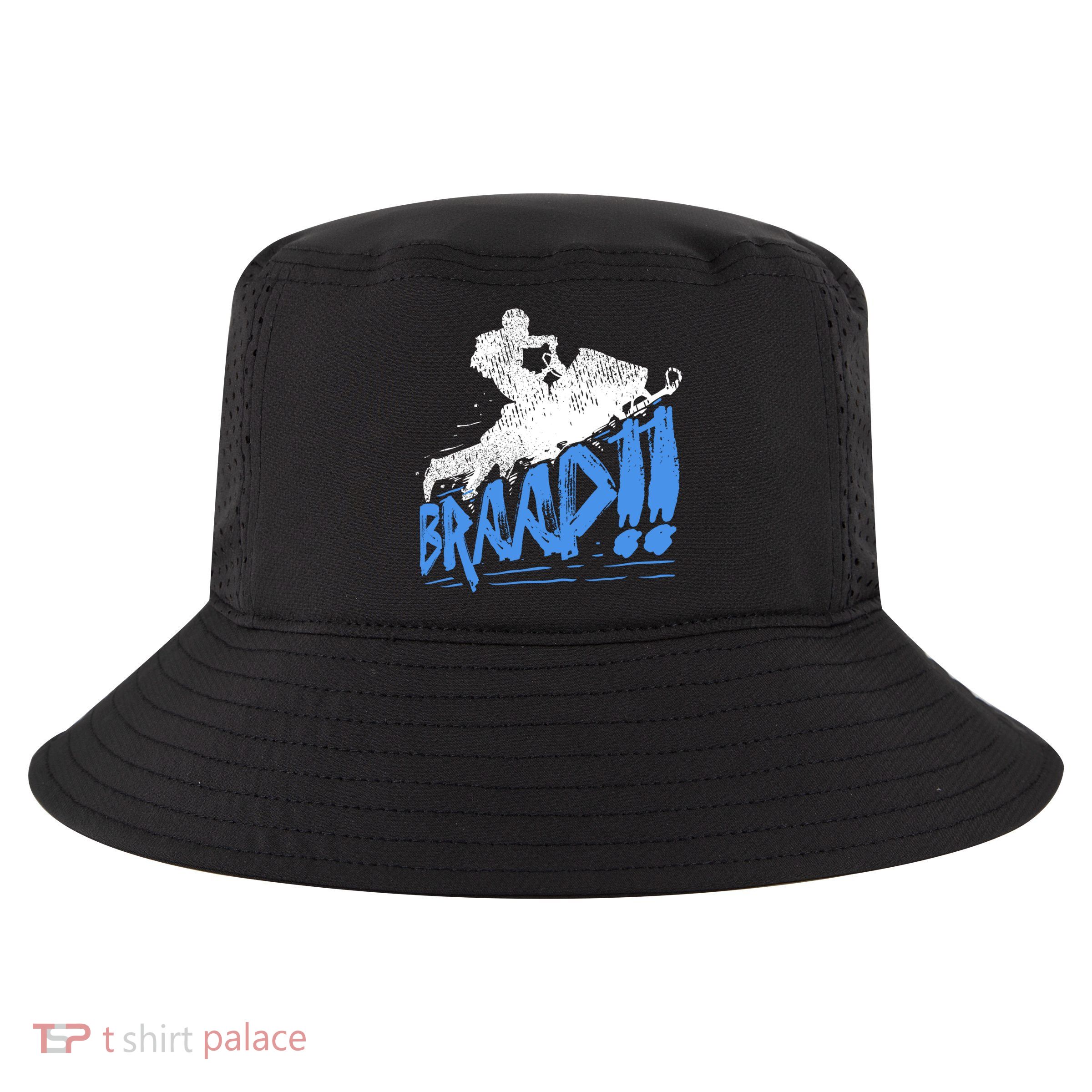 Braap Snowmobiling Gift Cool Snowmobile Driver Gift Cool Comfort Performance Bucket Hat