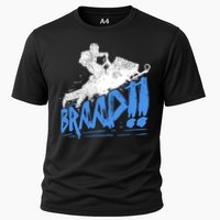 Braap Snowmobiling Gift Cool Snowmobile Driver Gift Performance Shirt