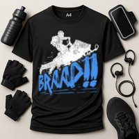 Braap Snowmobiling Gift Cool Snowmobile Driver Gift Performance Shirt