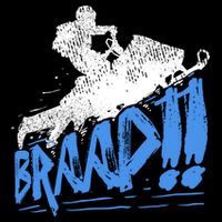 Braap Snowmobiling Gift Cool Snowmobile Driver Gift Women's Crop Top Tee