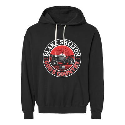 Blake Shelton GodS Country Tractor Garment-Dyed Fleece Hoodie