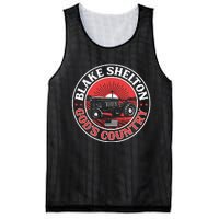 Blake Shelton GodS Country Tractor Mesh Reversible Basketball Jersey Tank