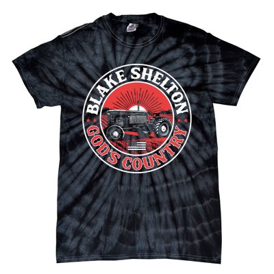 Blake Shelton GodS Country Tractor Tie-Dye T-Shirt