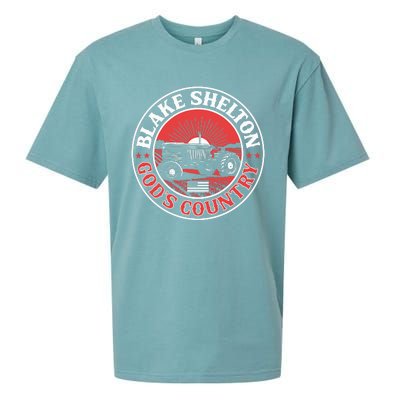 Blake Shelton GodS Country Tractor Sueded Cloud Jersey T-Shirt