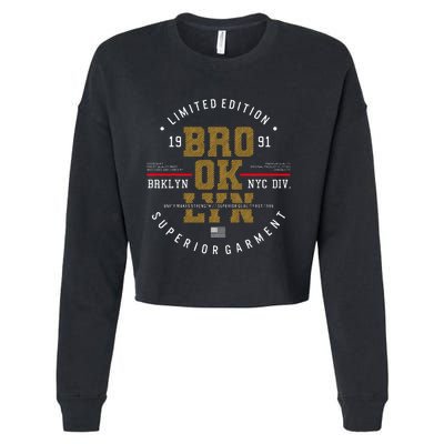 Brooklyn Superior Garment Cropped Pullover Crew