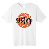 Basketball Sister Girl Distressed Sports Fan Tall Fusion ChromaSoft Performance T-Shirt