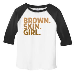 Brown Skin Great Gift Melanin Black Been Magic Gift Toddler Fine Jersey T-Shirt