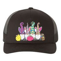 Bunny Spring Gnome Easter Egg Hunting And Basket Yupoong Adult 5-Panel Trucker Hat