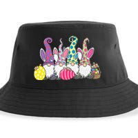 Bunny Spring Gnome Easter Egg Hunting And Basket Sustainable Bucket Hat