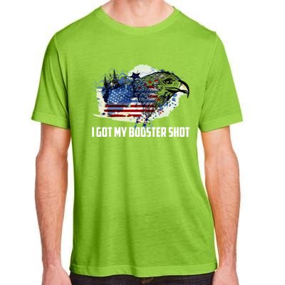 Booster Shot Gift America Veteran Usa Teacher Military Gift Adult ChromaSoft Performance T-Shirt