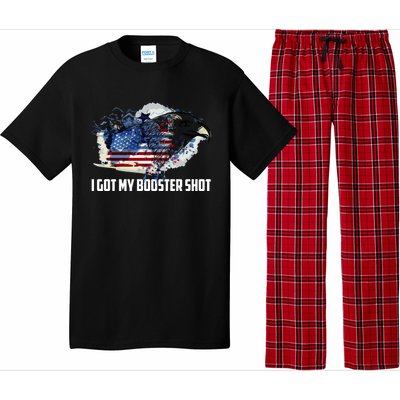 Booster Shot Gift America Veteran Usa Teacher Military Gift Pajama Set