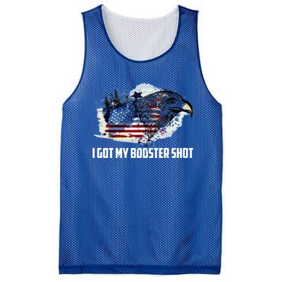 Booster Shot Gift America Veteran Usa Teacher Military Gift Mesh Reversible Basketball Jersey Tank