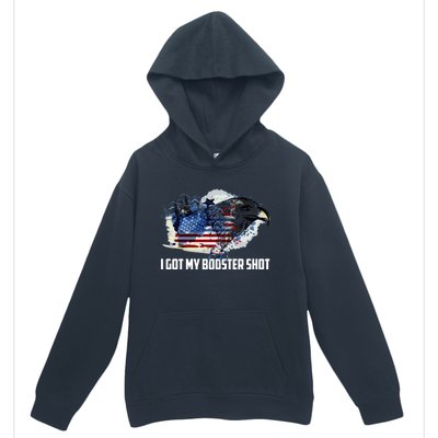 Booster Shot Gift America Veteran Usa Teacher Military Gift Urban Pullover Hoodie