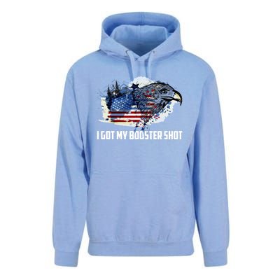 Booster Shot Gift America Veteran Usa Teacher Military Gift Unisex Surf Hoodie