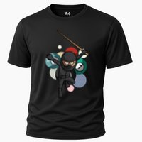 Billiard Snooker Great Gift For A Pool Player Gift Cooling Performance Crew T-Shirt