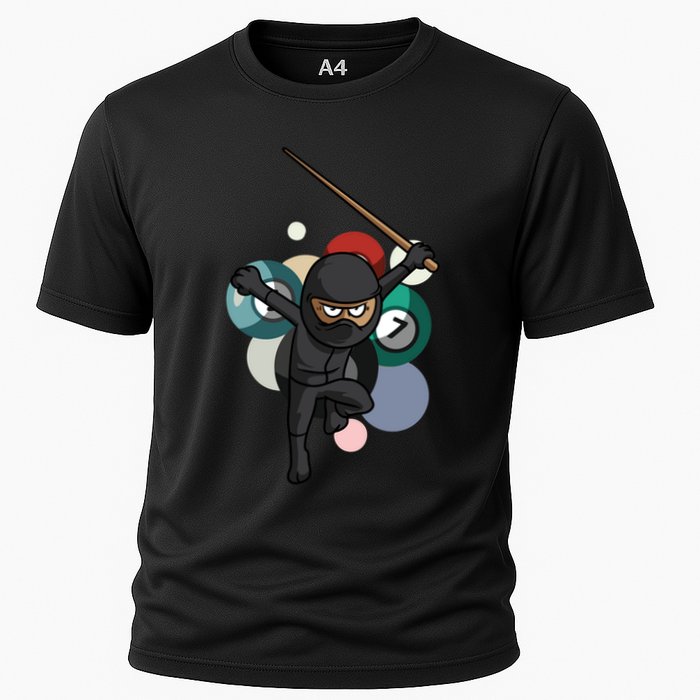 Billiard Snooker Great Gift For A Pool Player Gift Cooling Performance Crew T-Shirt