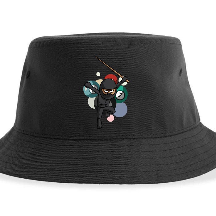 Billiard Snooker Great Gift For A Pool Player Gift Sustainable Bucket Hat