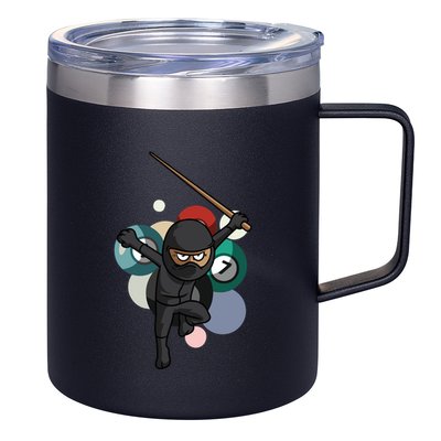 Billiard Snooker Great Gift For A Pool Player Gift 12oz Stainless Steel Coffee Mug