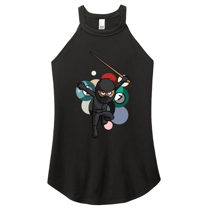 Billiard Snooker Great Gift For A Pool Player Gift Women's Perfect Tri Rocker Tank