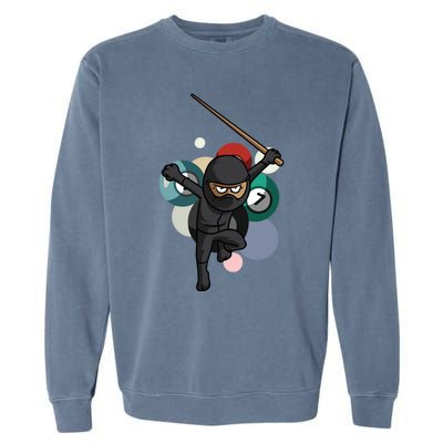 Billiard Snooker Great Gift For A Pool Player Gift Garment-Dyed Sweatshirt